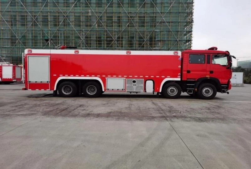 HOWO 25 Ton Water Tank Fire Truck best